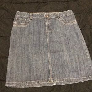 Liz Claiborne Jean skirt like new